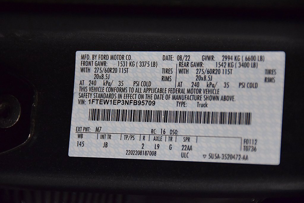 Used 2022 Ford F150 XL w/ STX Black Appearance Package image 15