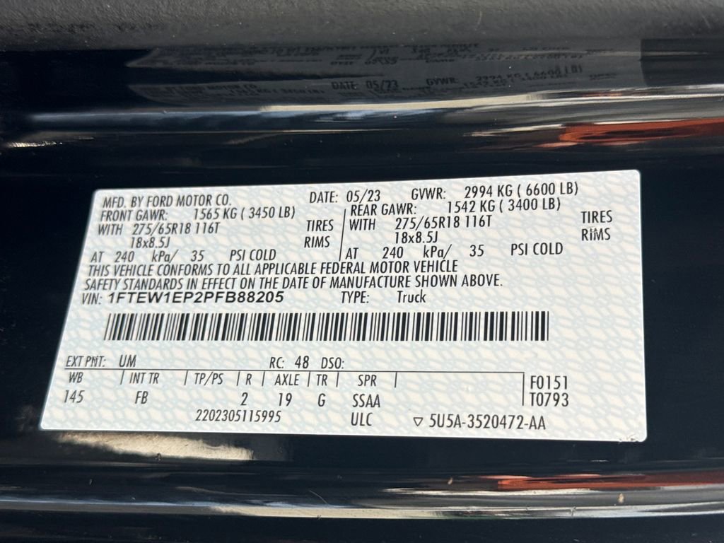 Used 2023 Ford F150 XLT w/ Equipment Group 302A High image 34