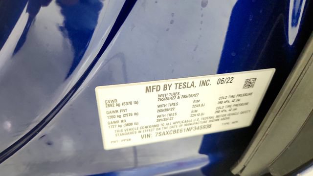 Used 2022 Tesla Model X Plaid AWD/4WD image 76