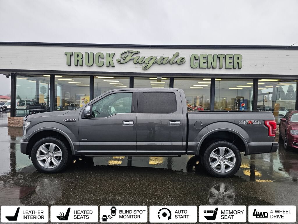 Used 2016 Ford F150 Platinum w/ Equipment Group 701A Luxury AWD/4WD image 1
