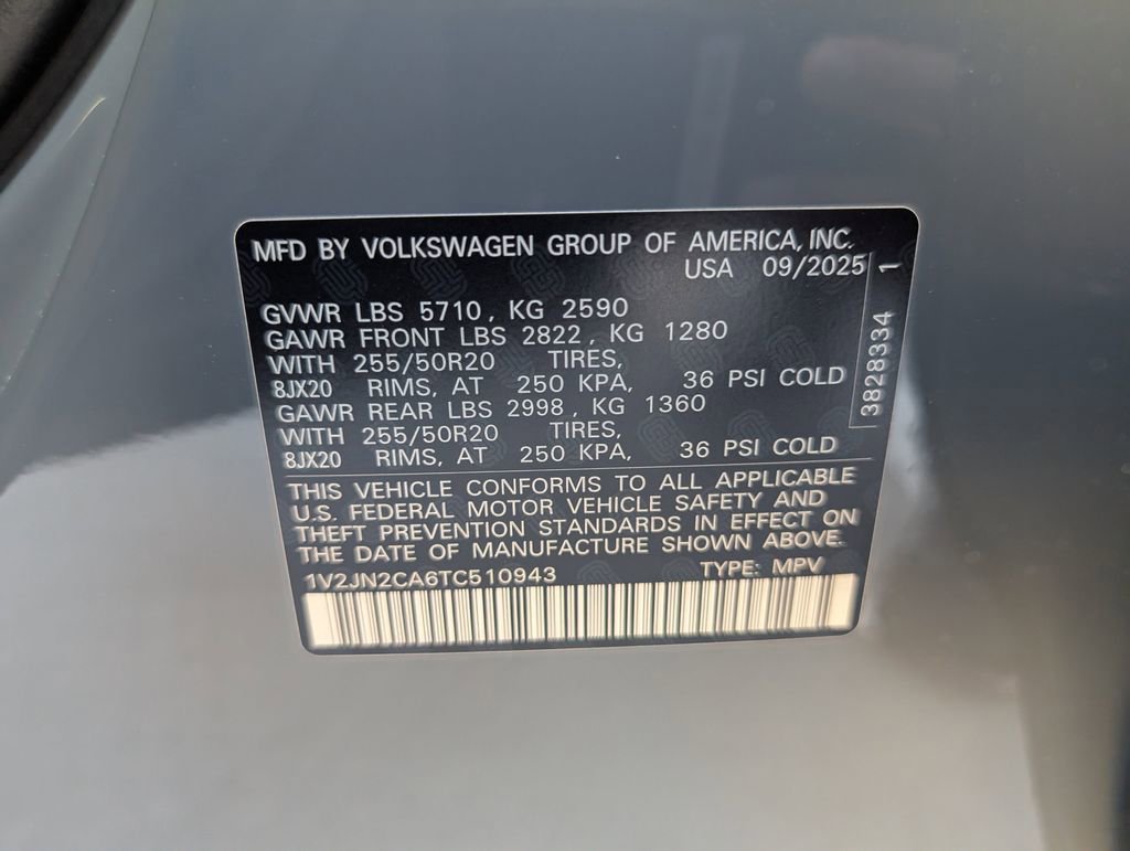 New 2026 Volkswagen Atlas SE image 33