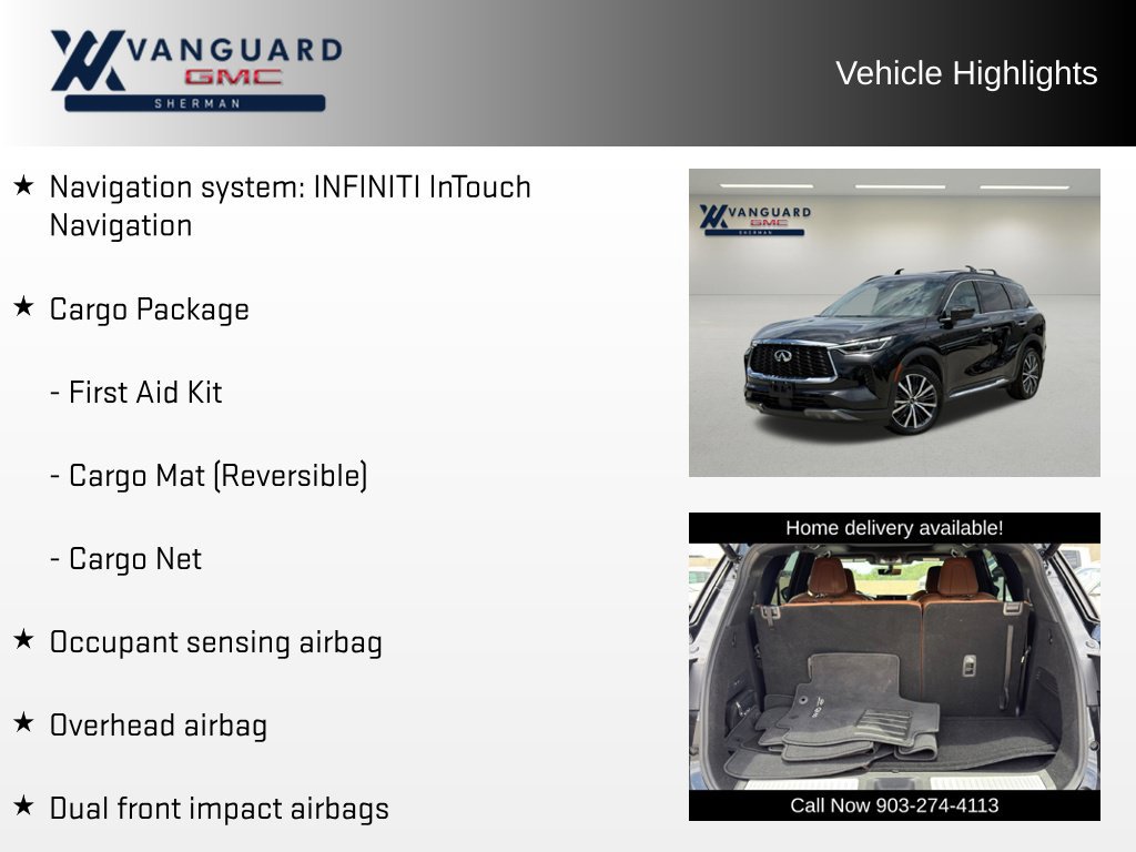 Used 2025 INFINITI QX60 Autograph w/ Cargo Package AWD/4WD image 5