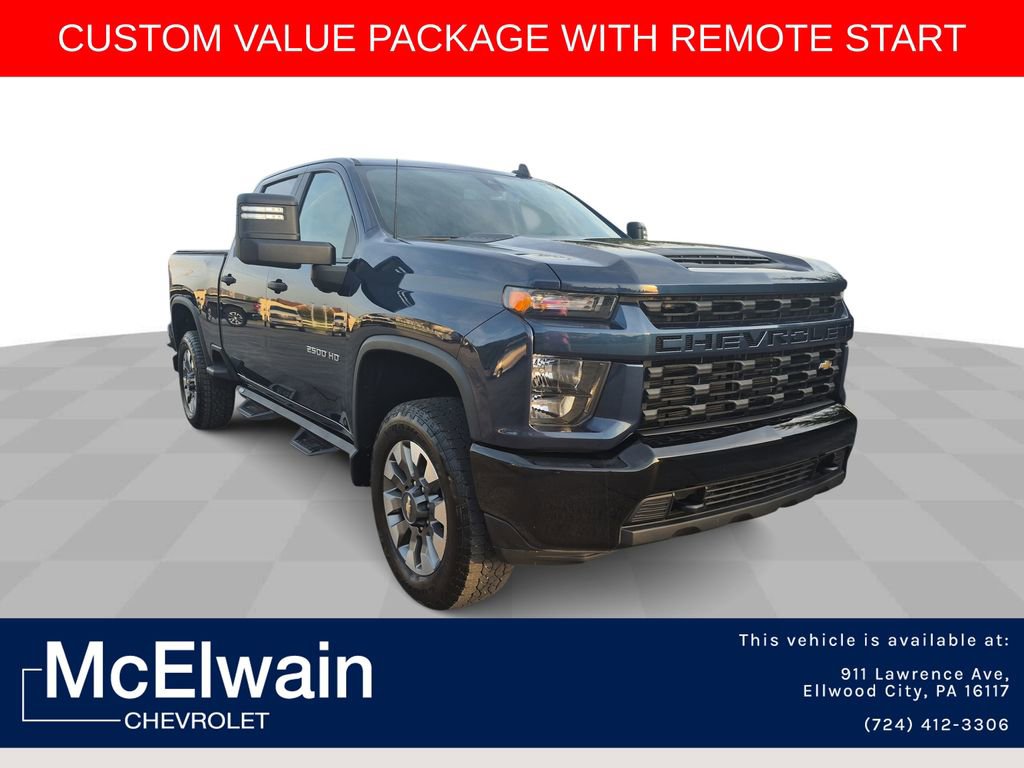 Used 2022 Chevrolet Silverado 2500 Custom w/ Custom Value Package AWD/4WD image 1