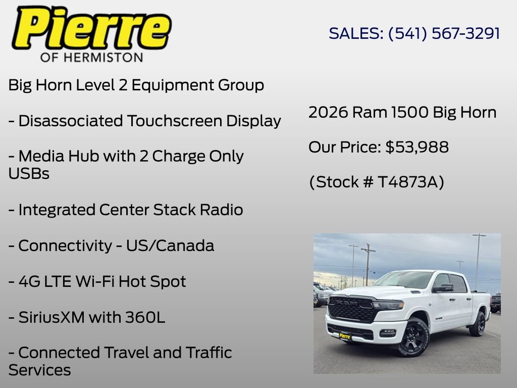 Used 2026 RAM 1500 Big Horn image 36