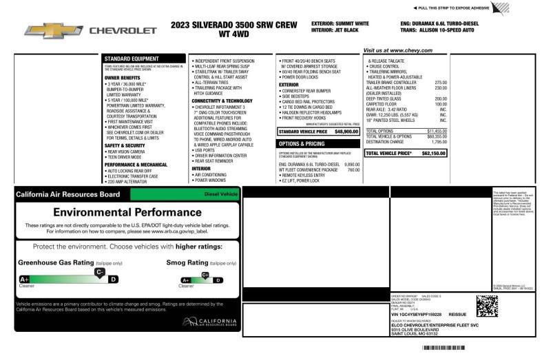 Used 2023 Chevrolet Silverado 3500 W/T w/ WT Fleet Convenience Package image 11