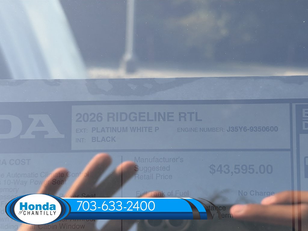 New 2026 Honda Ridgeline RTL image 35