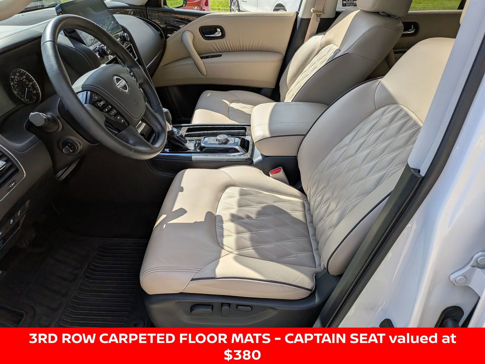 Certified 2022 Nissan Armada Platinum w/ Captain's Chairs Package AWD/4WD image 28