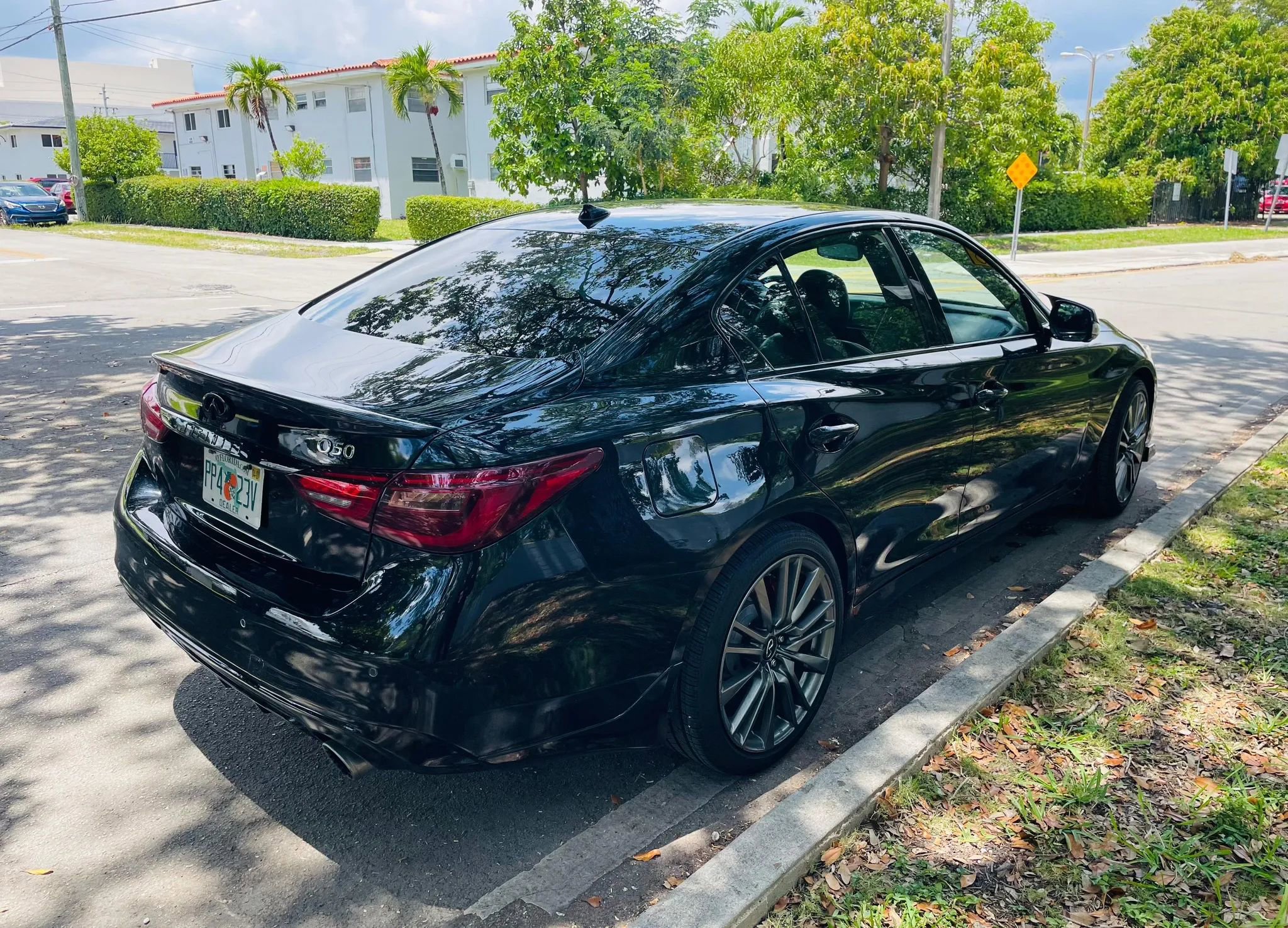 Used 2021 INFINITI Q50 Red Sport 400 AWD/4WD image 5