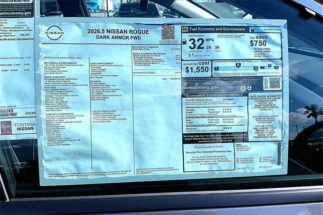 New 2026 Nissan Rogue SV image 14