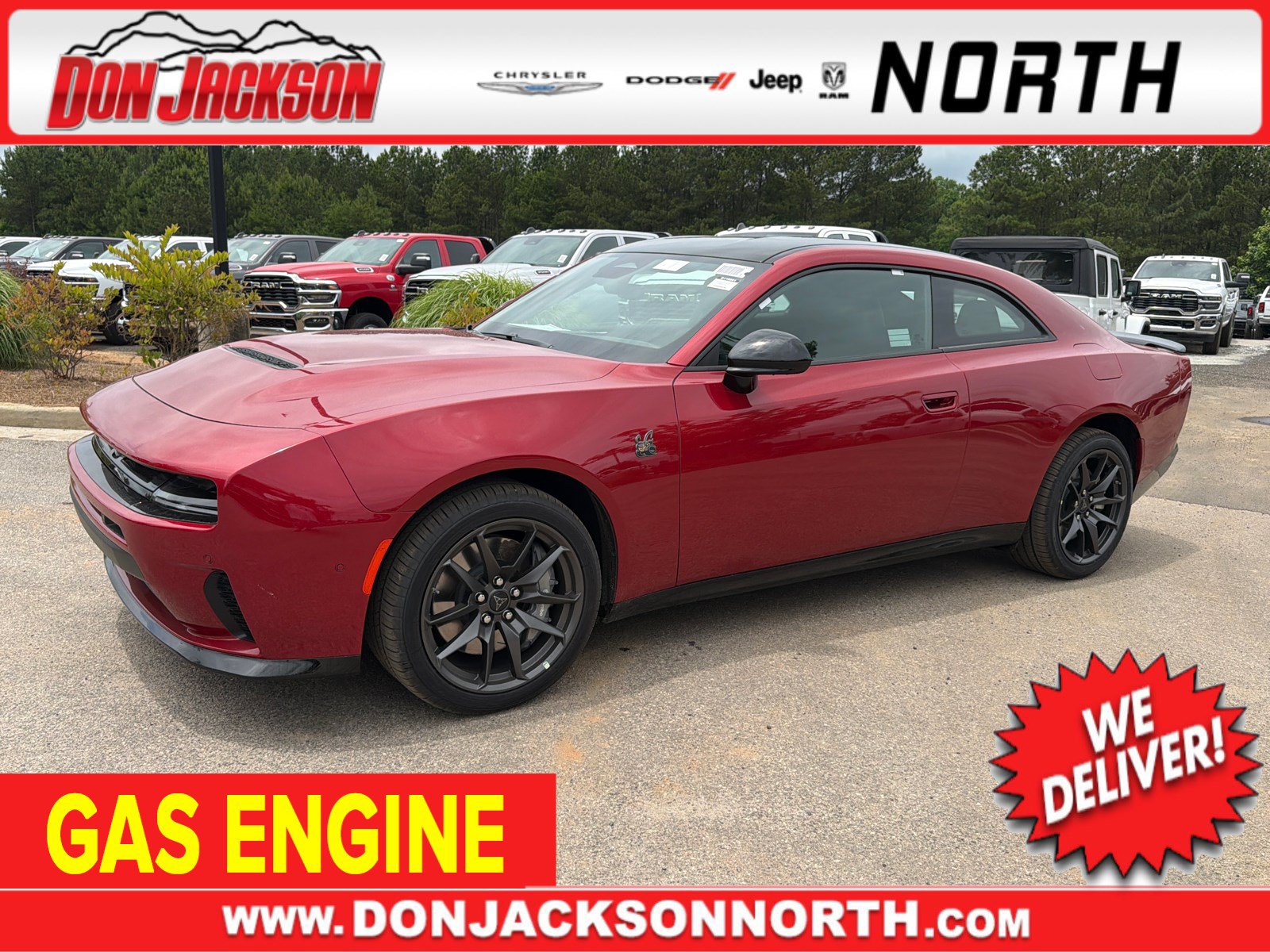 New 2026 Dodge Charger Scat Pack w/ Blacktop Package AWD/4WD image 1