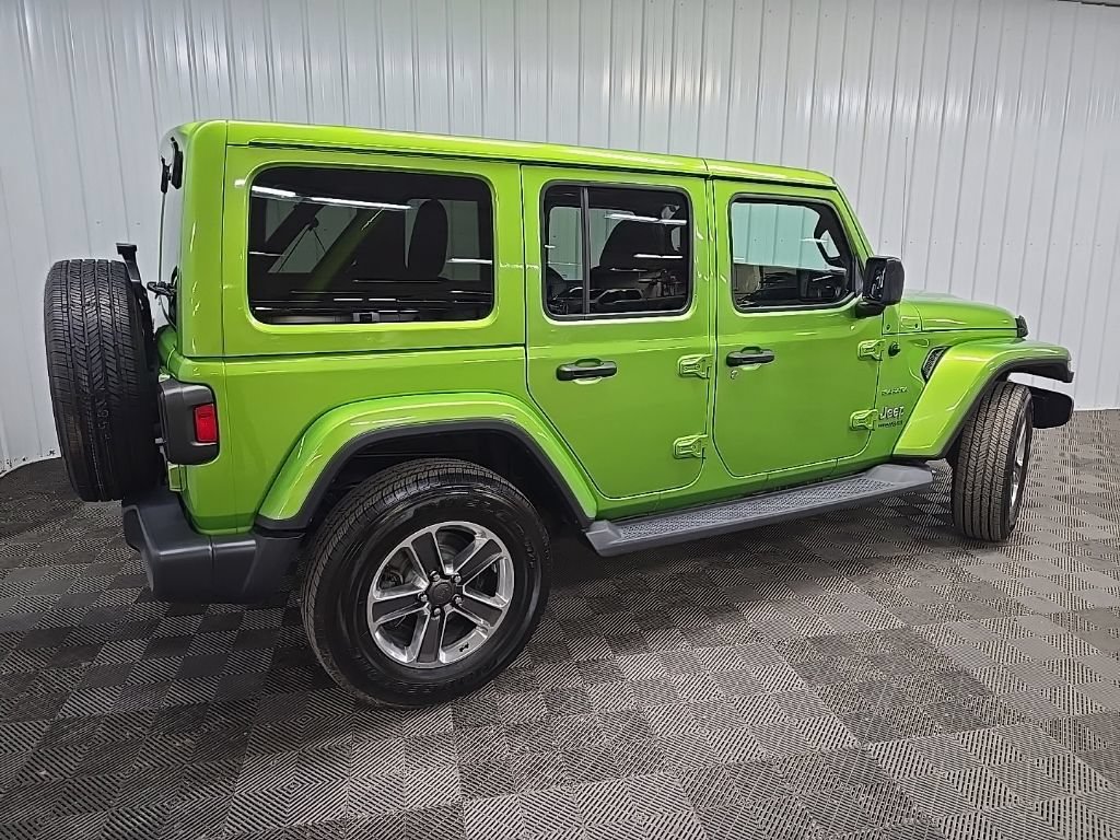 Used 2020 Jeep Wrangler Unlimited Sahara w/ Uconnect 4C Nav & Sound Group AWD/4WD image 3