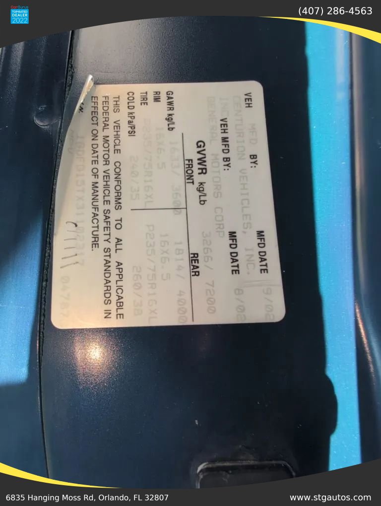 Used 2003 GMC Savana 3500 image 37