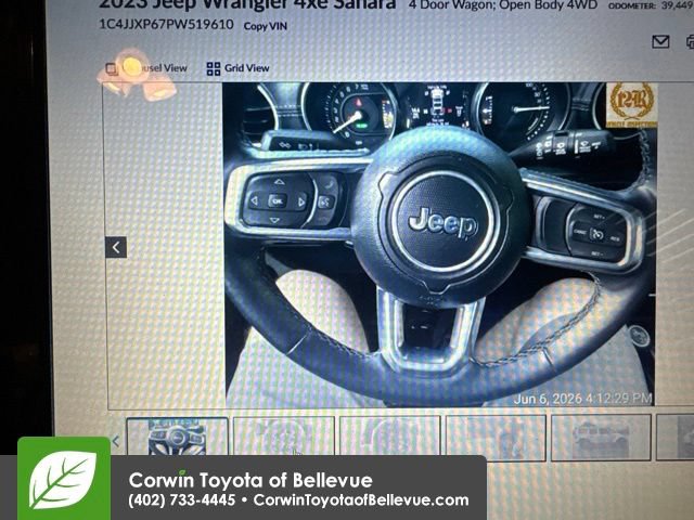 Used 2023 Jeep Wrangler Unlimited Sahara w/ Cold Weather Group AWD/4WD image 5