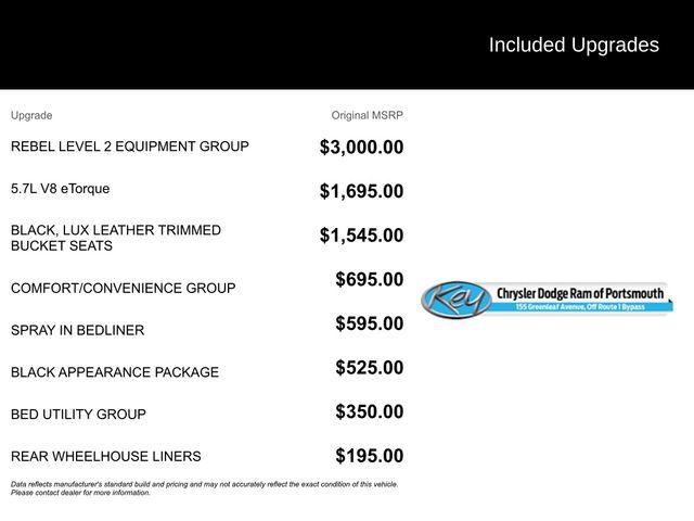 Used 2020 RAM 1500 Rebel w/ Rebel Level 2 Equipment Group image 12