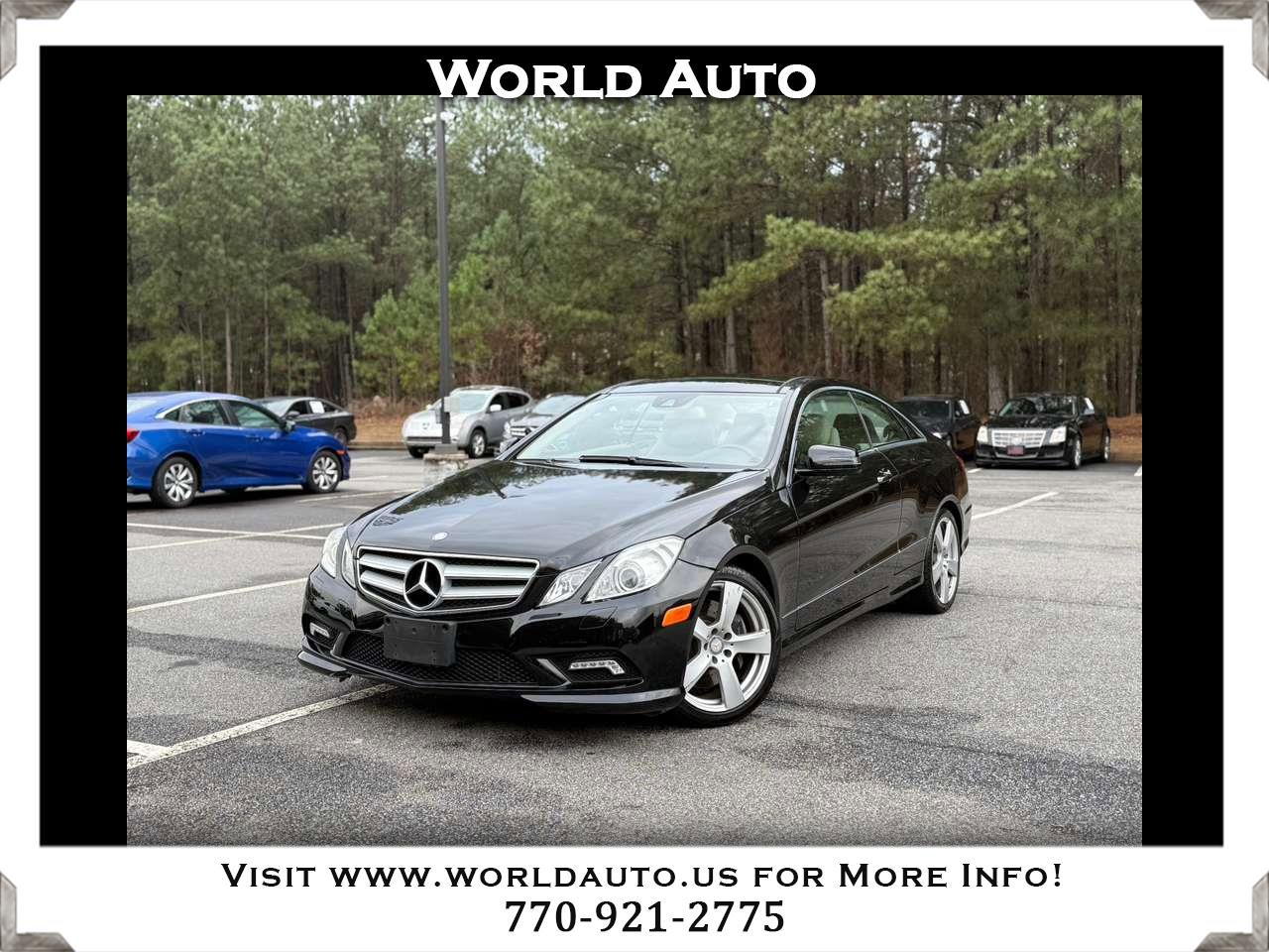 Used 2011 Mercedes-Benz E 550 Coupe image 1