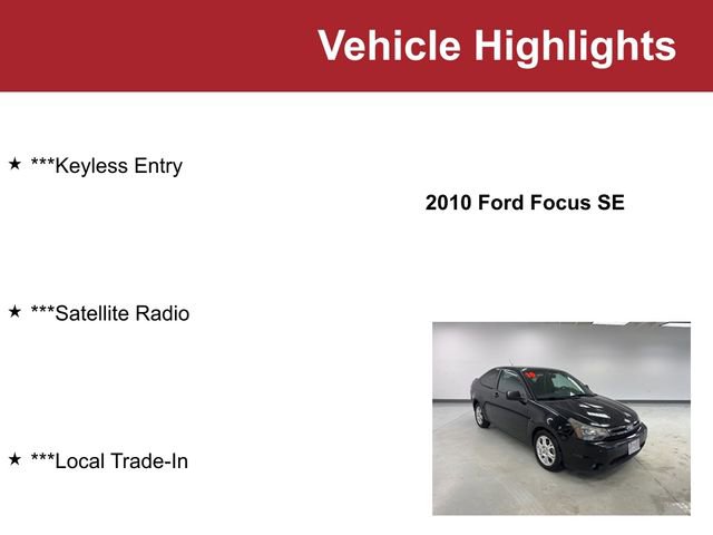 Used 2010 Ford Focus SE image 2