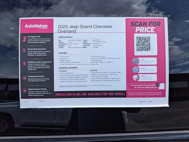 Used 2023 Jeep Grand Cherokee Overland w/ Luxury Tech Group IV AWD/4WD image 25