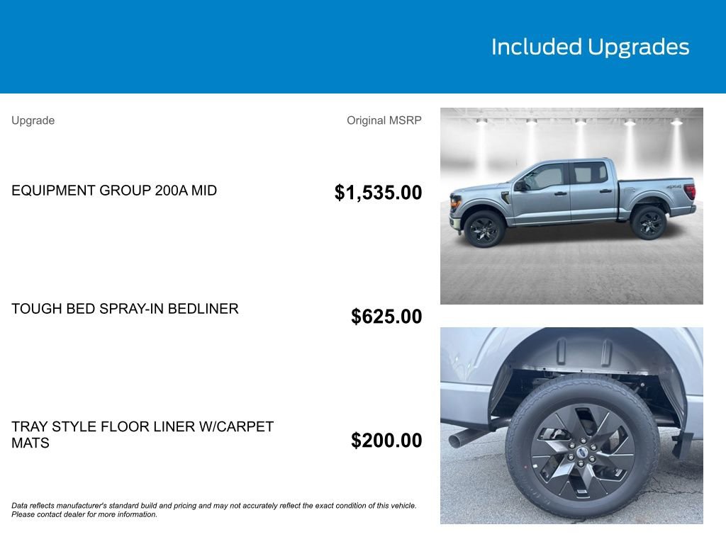 New 2025 Ford F150 STX w/ Equipment Group 200A image 3