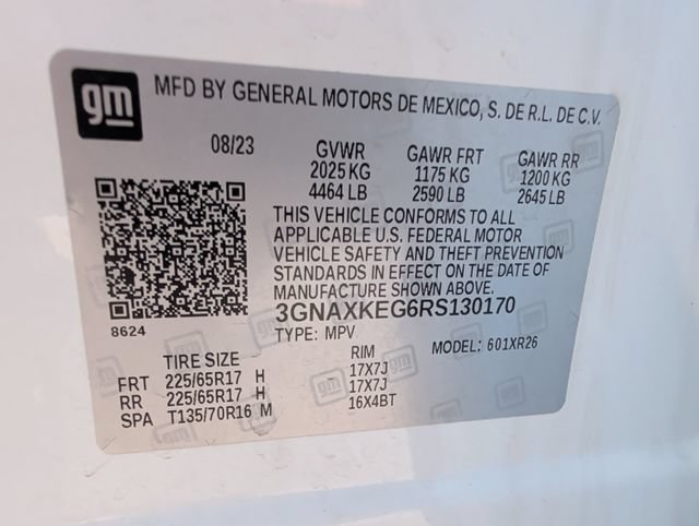 Used 2024 Chevrolet Equinox LT FWD image 27