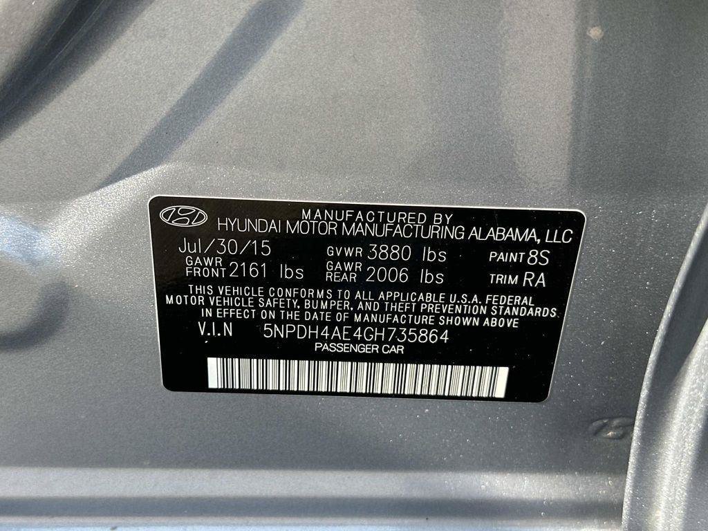 Used 2016 Hyundai Elantra SE w/ Option Group 02 FWD image 42