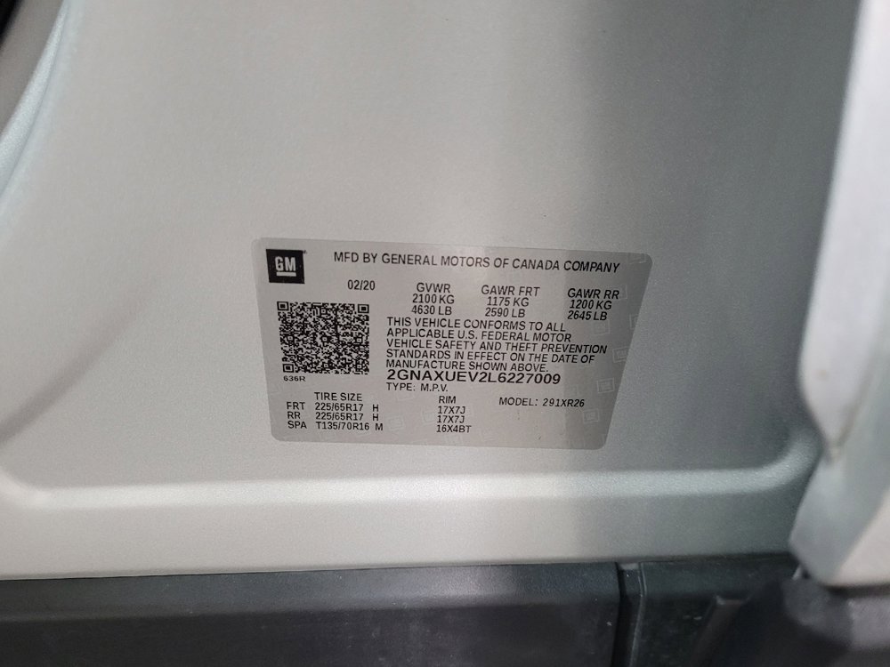 Used 2020 Chevrolet Equinox LT image 33