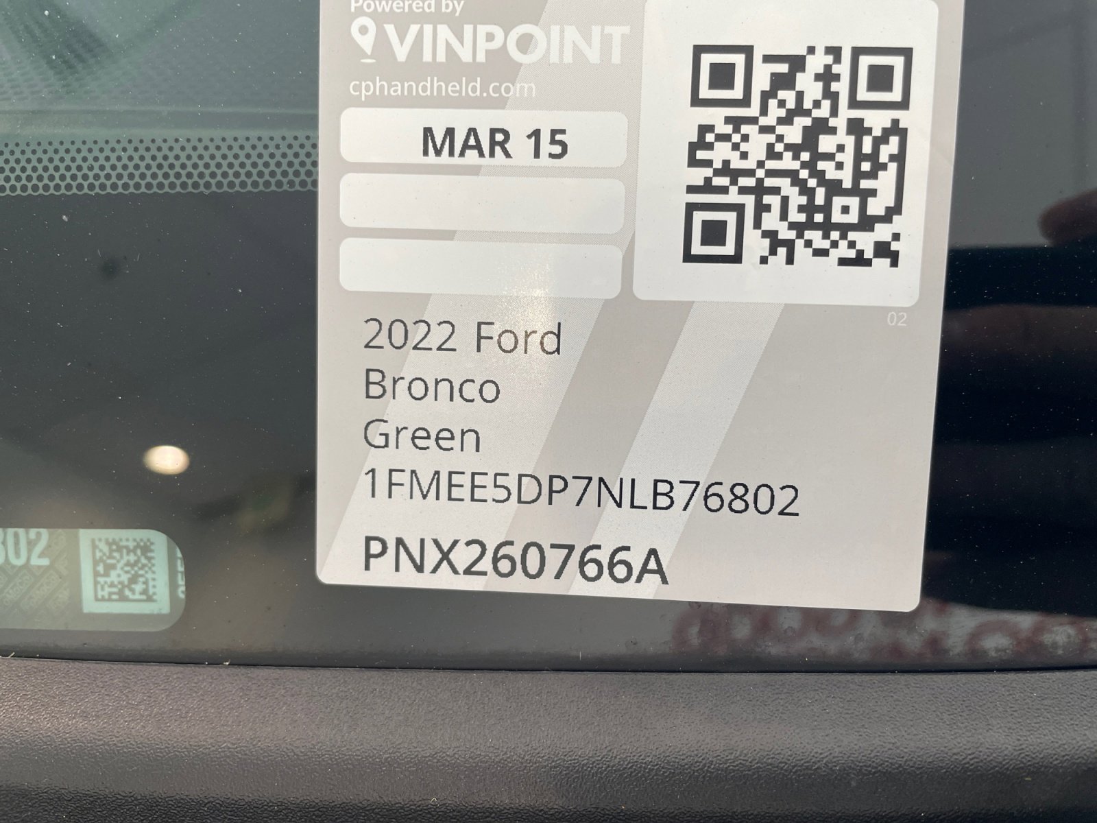 Used 2022 Ford Bronco Big Bend w/ Sasquatch Package image 25