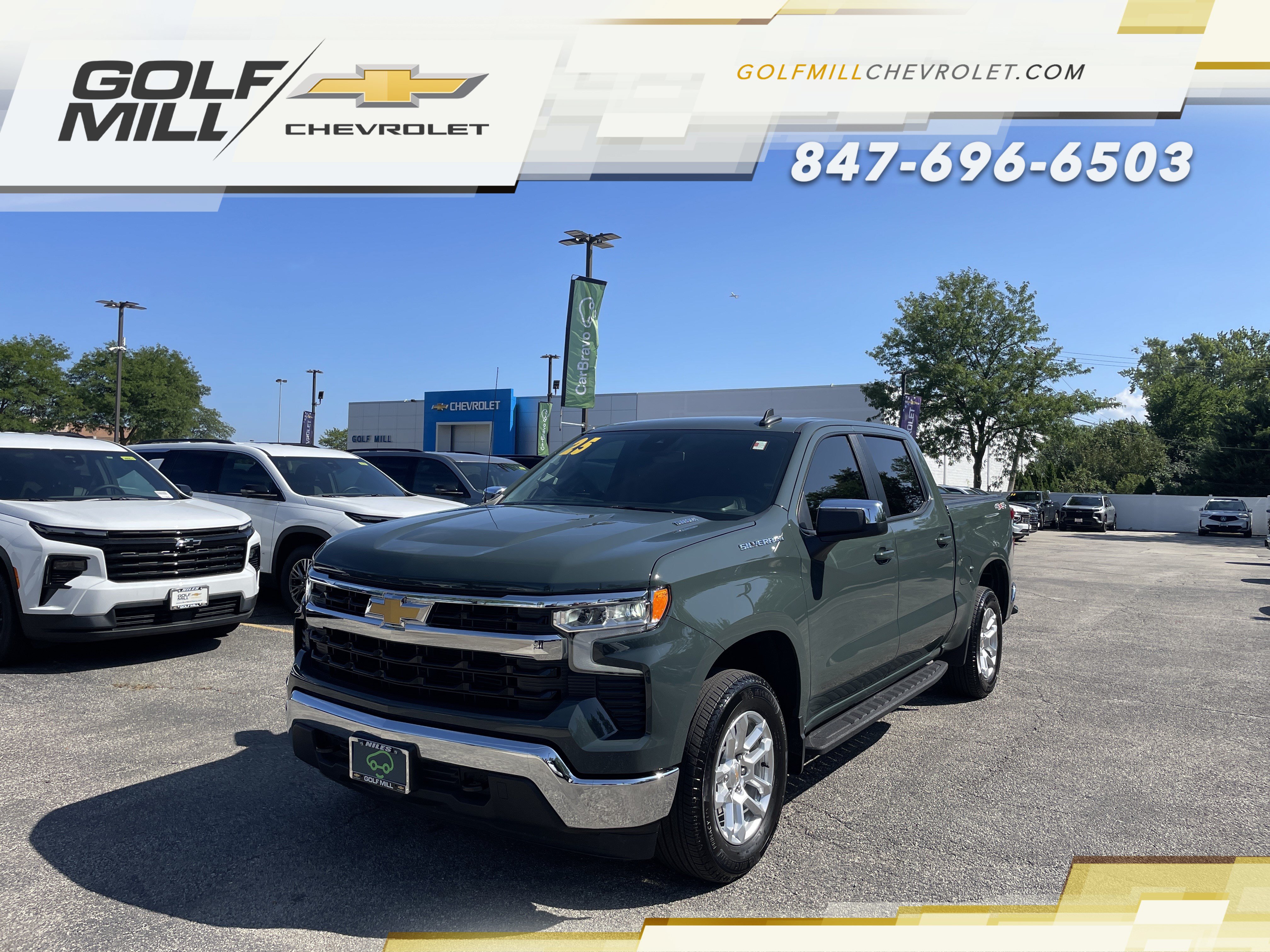 Certified 2025 Chevrolet Silverado 1500 LT AWD/4WD image 1