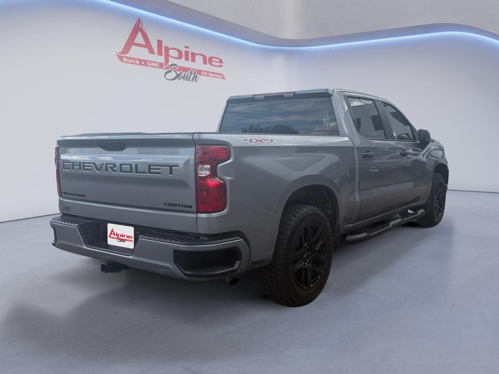 Certified 2023 Chevrolet Silverado 1500 Custom w/ LPO, Dark Essentials Package AWD/4WD image 5