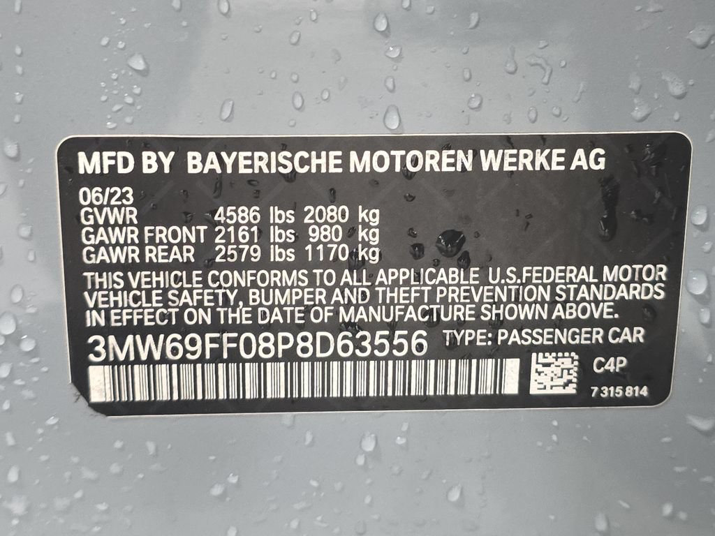 Certified 2023 BMW 330i Sedan w/ M Sport Package RWD image 27