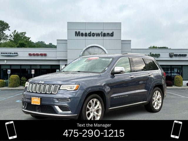 Certified 2021 Jeep Grand Cherokee Summit AWD/4WD image 1