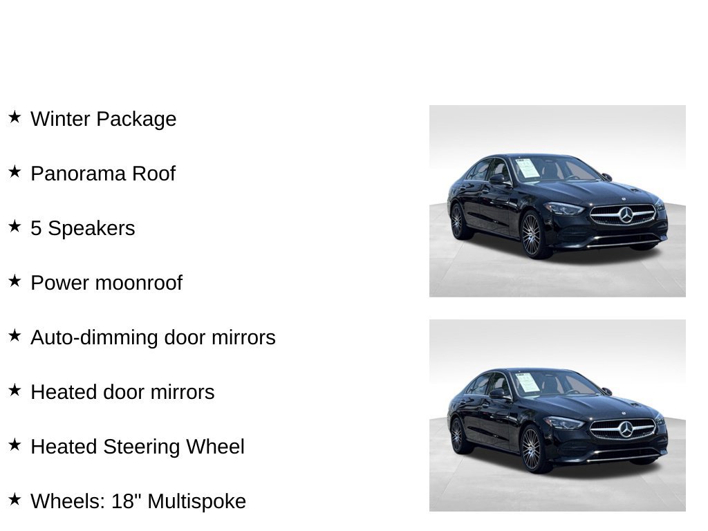 Used 2025 Mercedes-Benz C 300 Sedan image 31