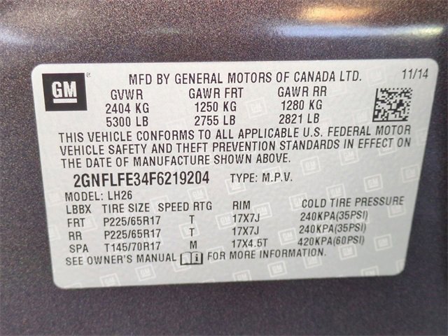 Certified 2015 Chevrolet Equinox LT image 33