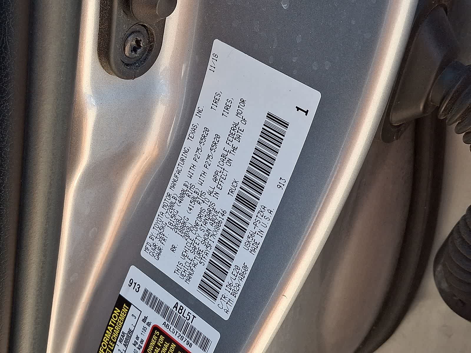 Certified 2019 Toyota Tundra Platinum AWD/4WD image 34