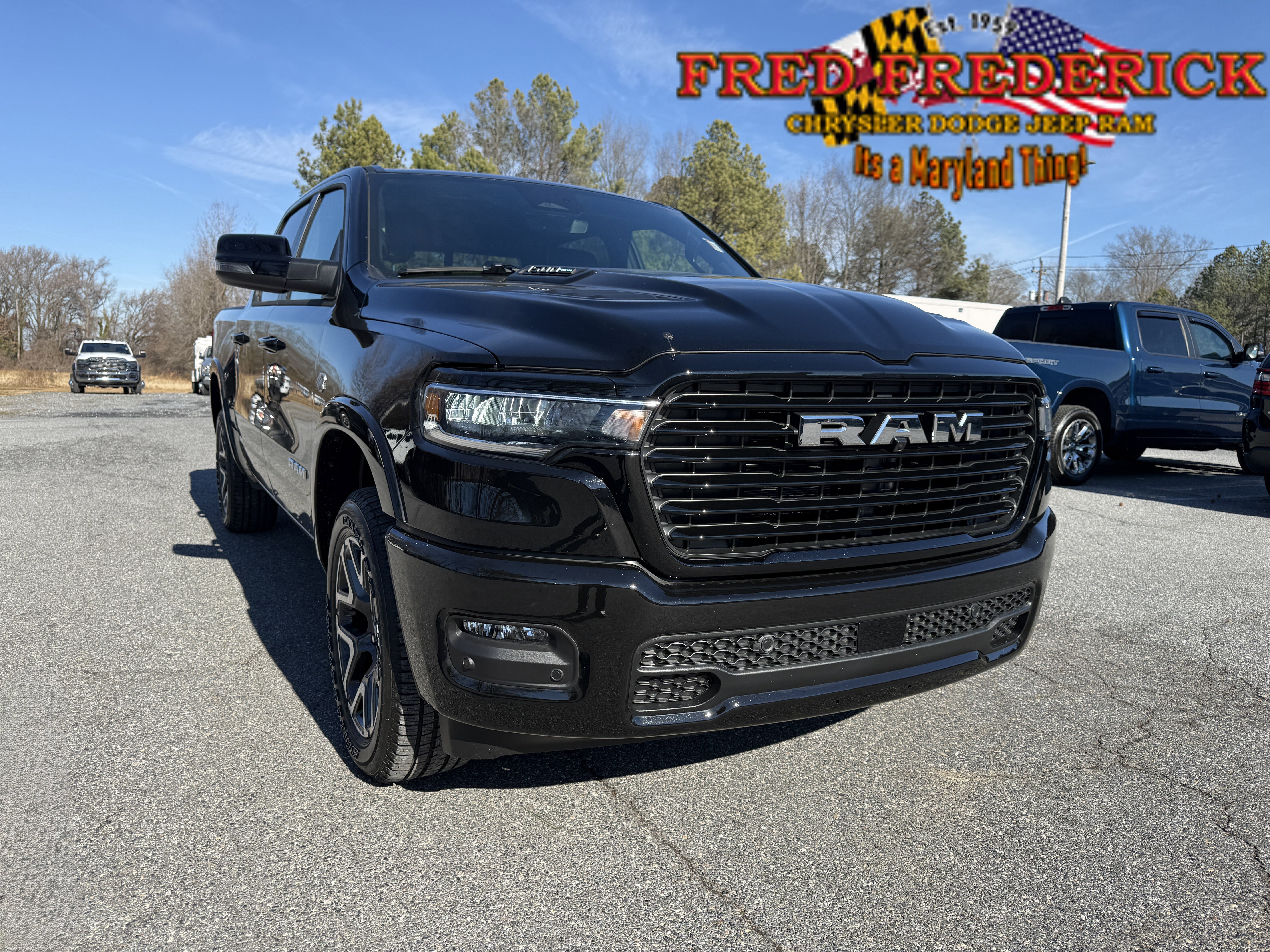 New 2026 RAM 1500 Laramie w/ Sport Appearance Package