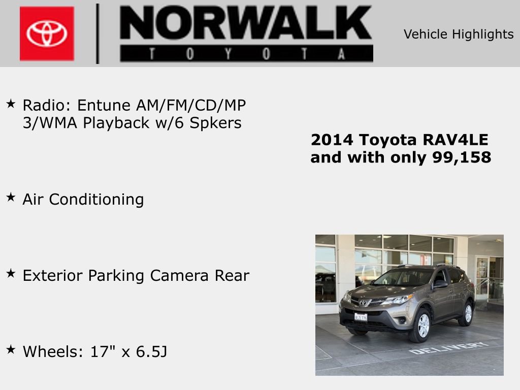Used 2014 Toyota RAV4 LE image 10