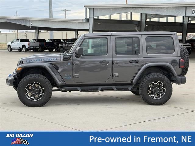Used 2021 Jeep Wrangler Unlimited Rubicon 4xe w/ Cold Weather Group AWD/4WD image 8