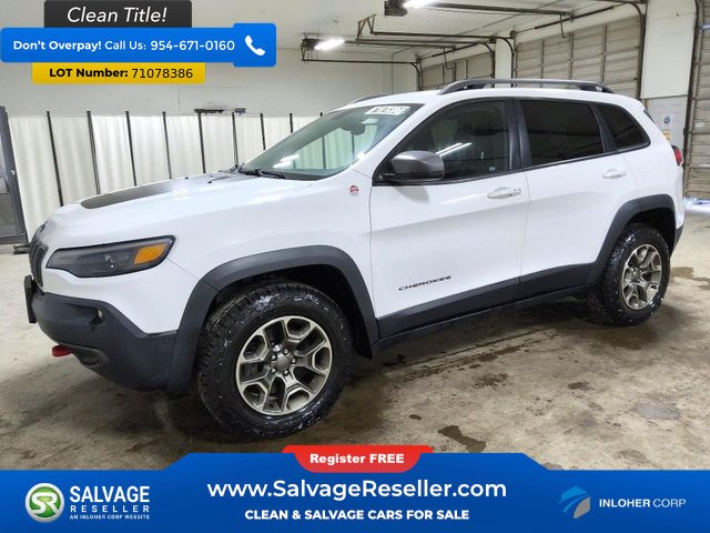 Used 2020 Jeep Cherokee Trailhawk AWD/4WD image 1