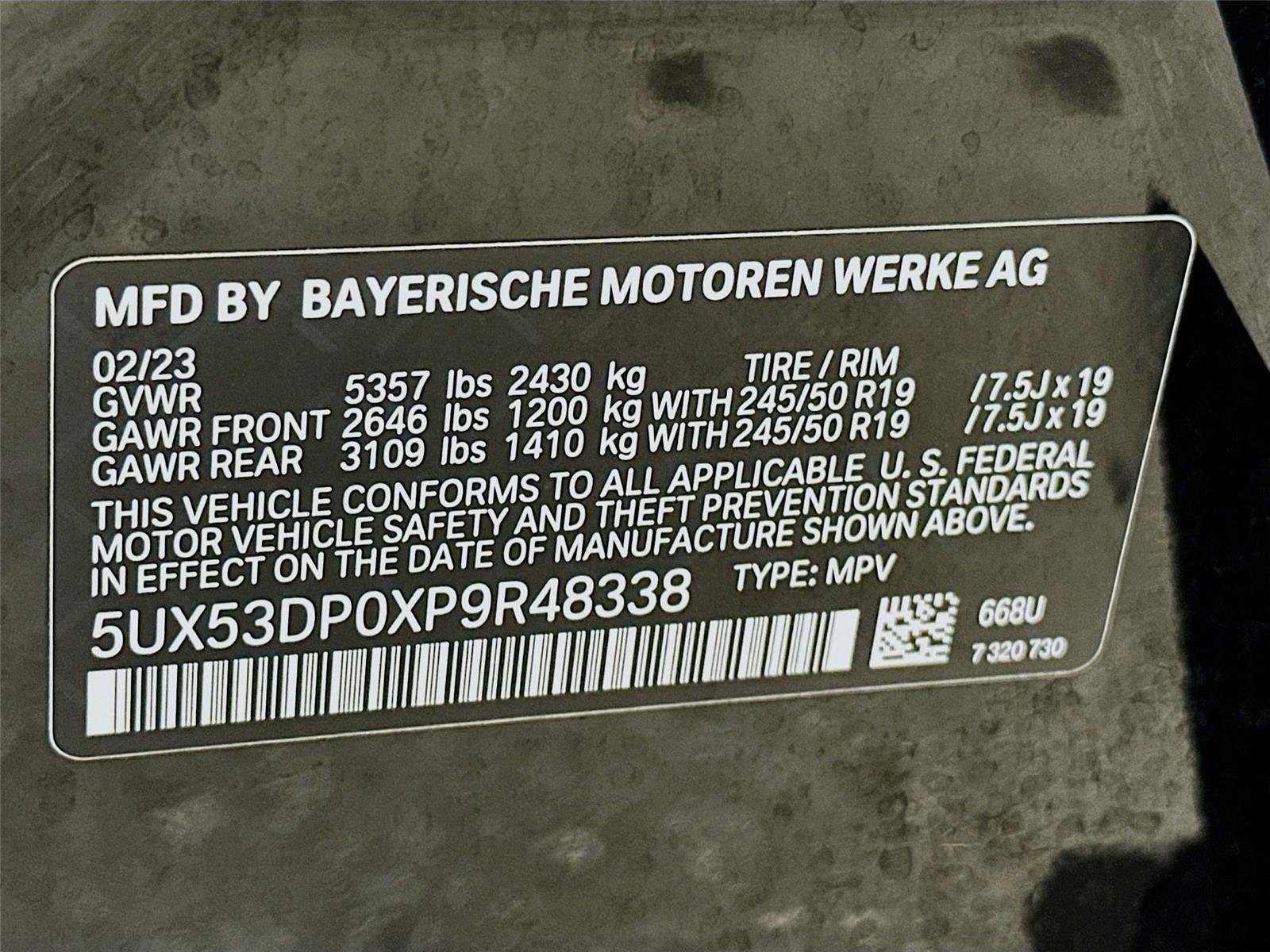 Used 2023 BMW X3 xDrive30i w/ Convenience Package image 33