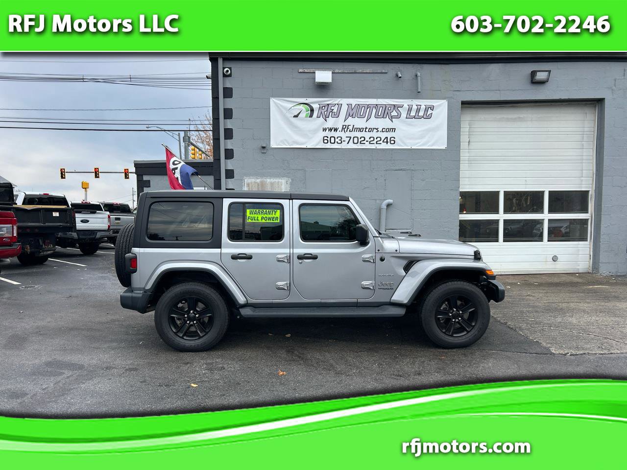 Used 2020 Jeep Wrangler Unlimited Sahara image 1