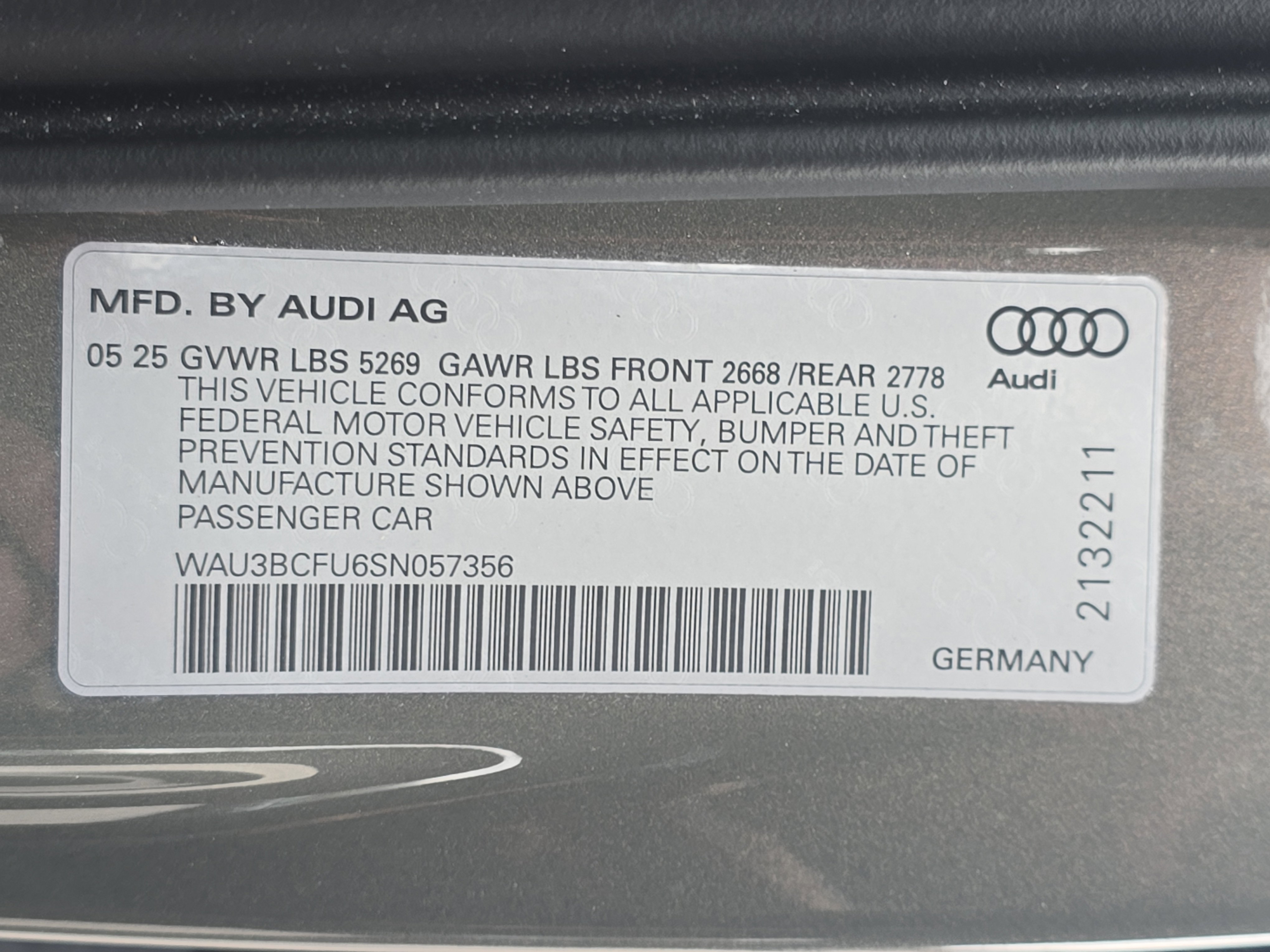 Used 2025 Audi A5 2.0T Prestige image 35
