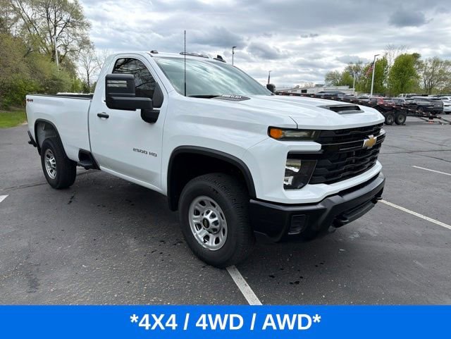 Used 2025 Chevrolet Silverado 2500 W/T w/ Snow Plow Prep/Camper Package AWD/4WD image 2