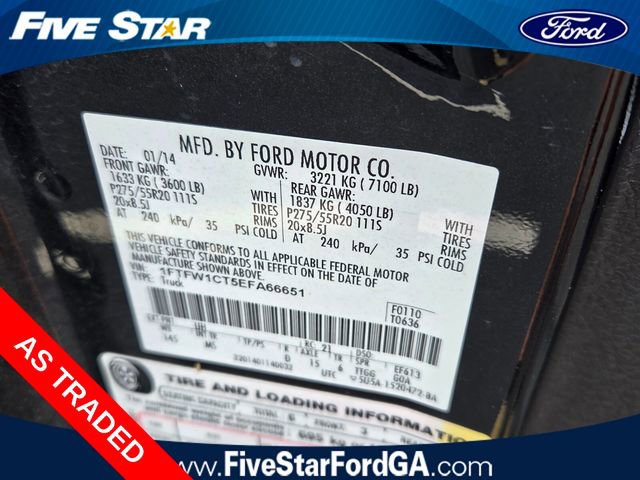 Used 2014 Ford F150 XLT w/ Equipment Group 302A Luxury RWD image 18