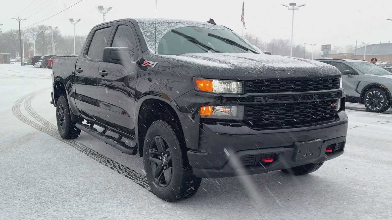 Certified 2021 Chevrolet Silverado 1500 Custom Trail Boss w/ Midnight Edition image 8