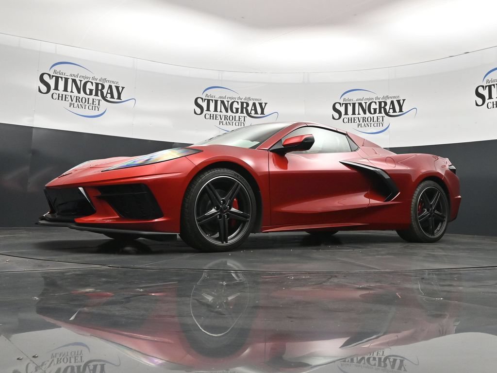 Used 2025 Chevrolet Corvette Stingray Premium Conv w/ Stealth Interior Trim Package RWD image 19