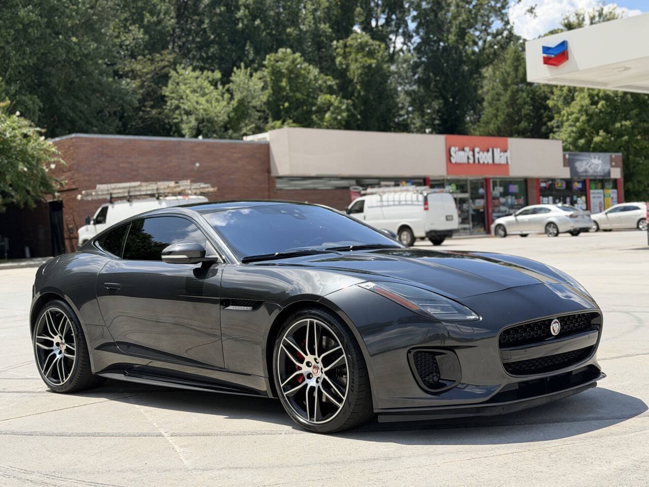 Used 2020 Jaguar F-TYPE Checkered Flag RWD image 3