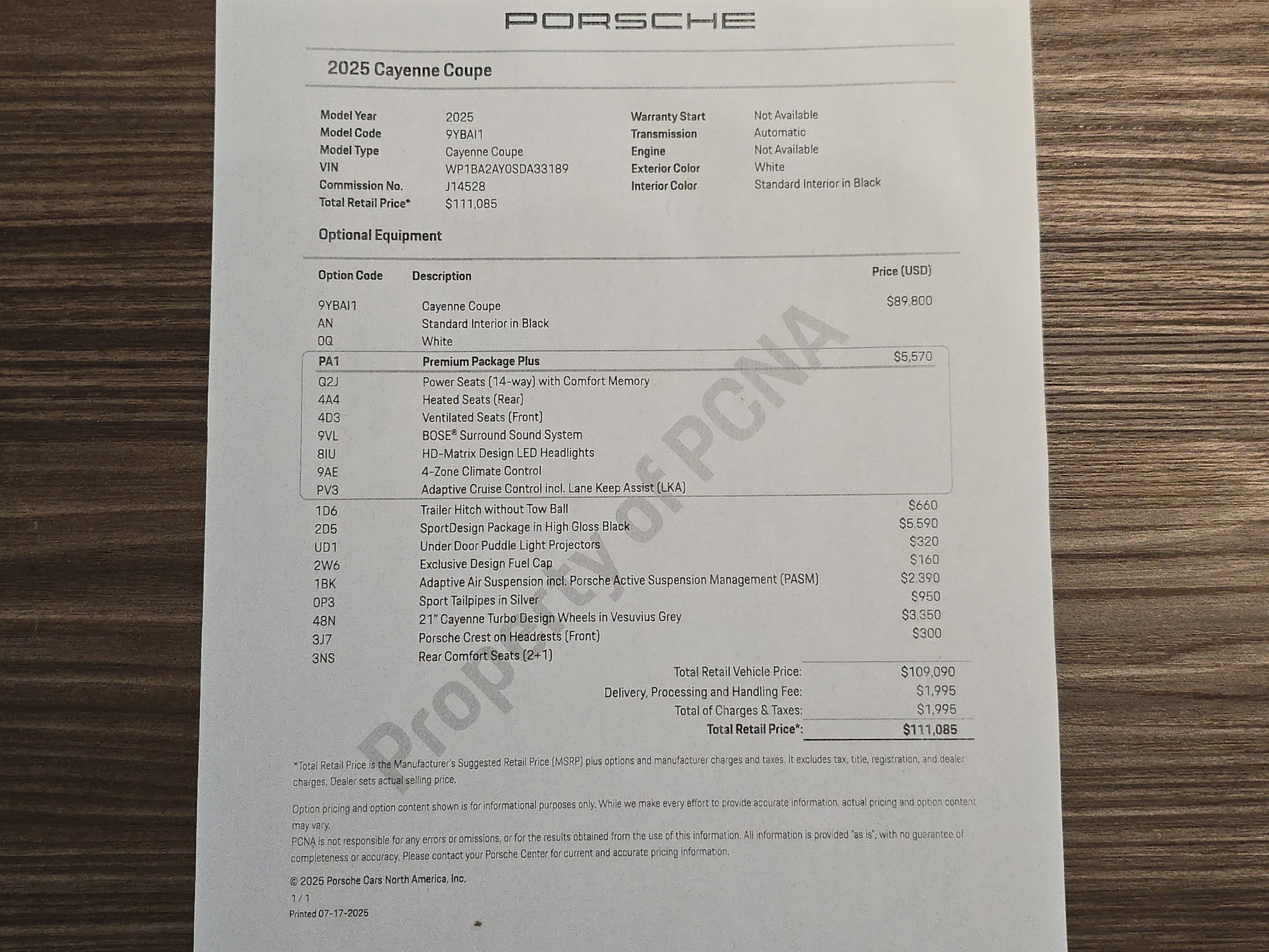 New 2025 Porsche Cayenne Coupe image 29