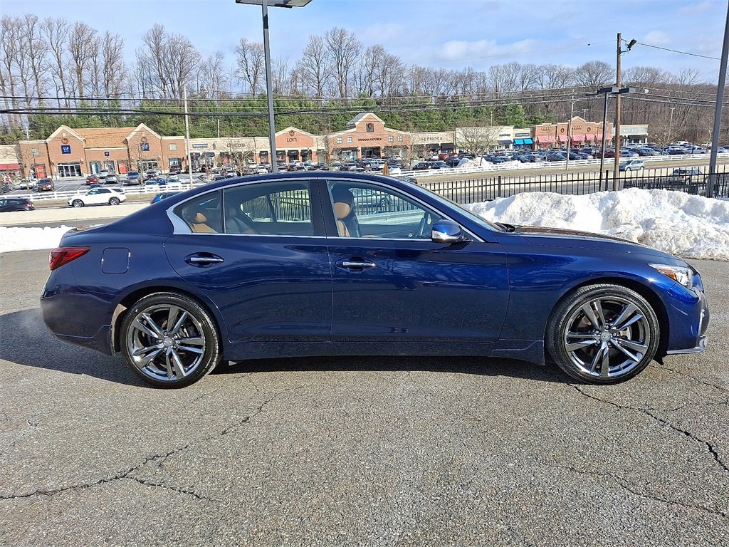 Certified 2021 INFINITI Q50 Signature Edition w/ Cargo Package image 8