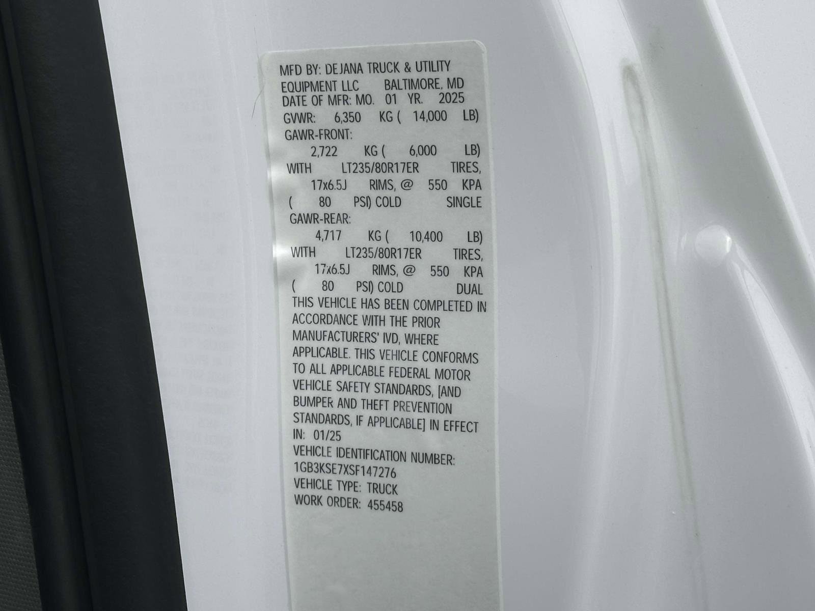 New 2025 Chevrolet Silverado 3500 W/T w/ WT Convenience Package image 18