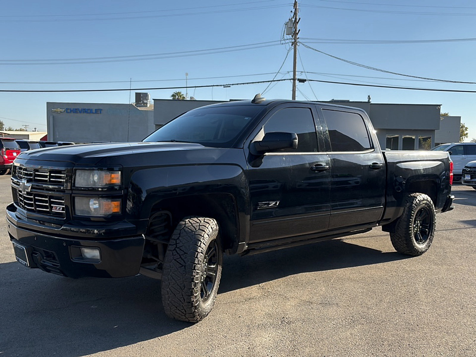 Used 2015 Chevrolet Silverado 1500 LTZ Z71 w/ Midnight Edition AWD/4WD image 4