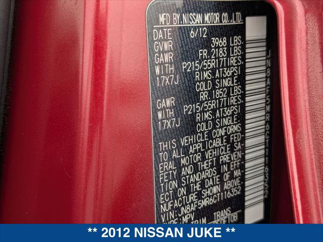 Used 2012 Nissan Juke SL image 22